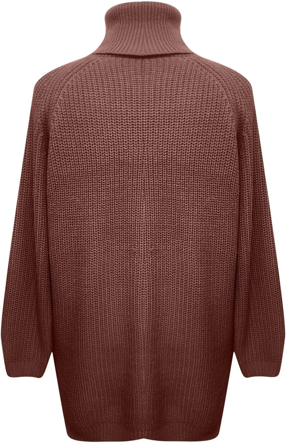 Oversized Turtleneck Sweaters Women Fall Long Sleeves Chunky Knit Slouchy Pullover Sweater Loose Warm Jumper Tops