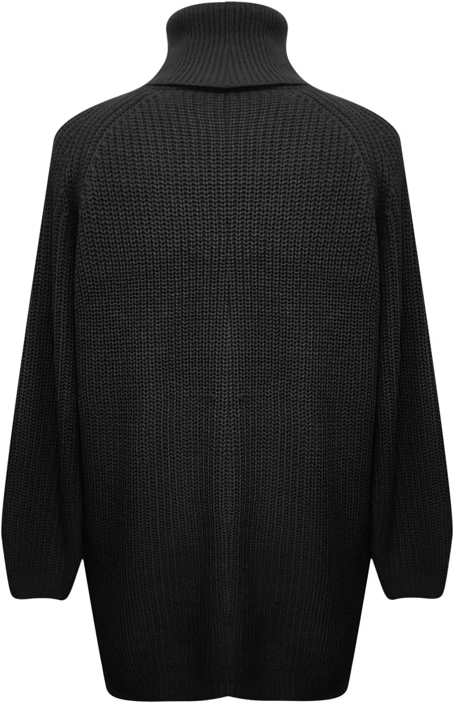 Oversized Turtleneck Sweaters Women Fall Long Sleeves Chunky Knit Slouchy Pullover Sweater Loose Warm Jumper Tops