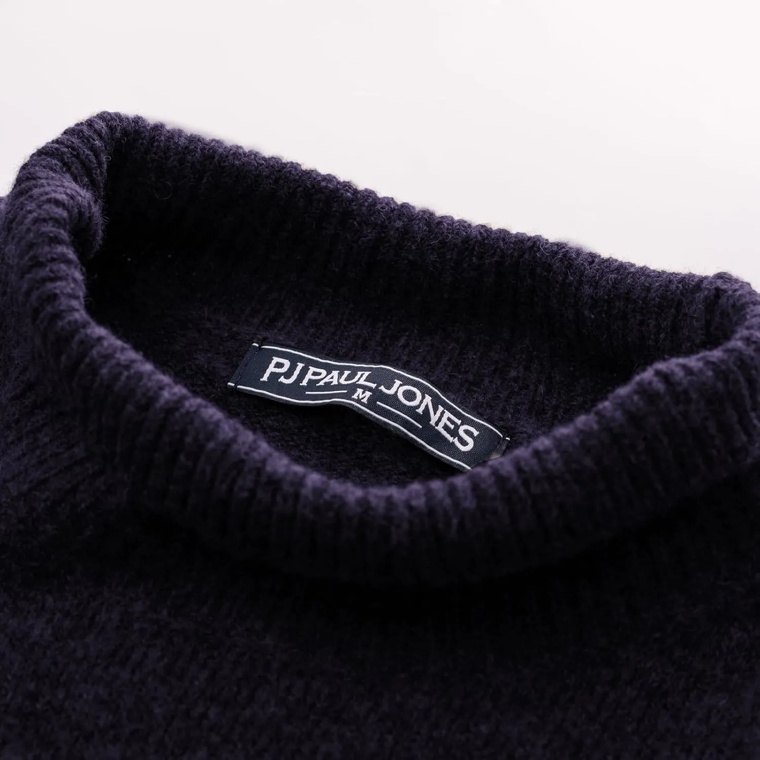 PJ PAUL JONES Men's Mock Turtleneck Sweater Long Sleeve Undershirts Wool Blend Pullover Sweaters