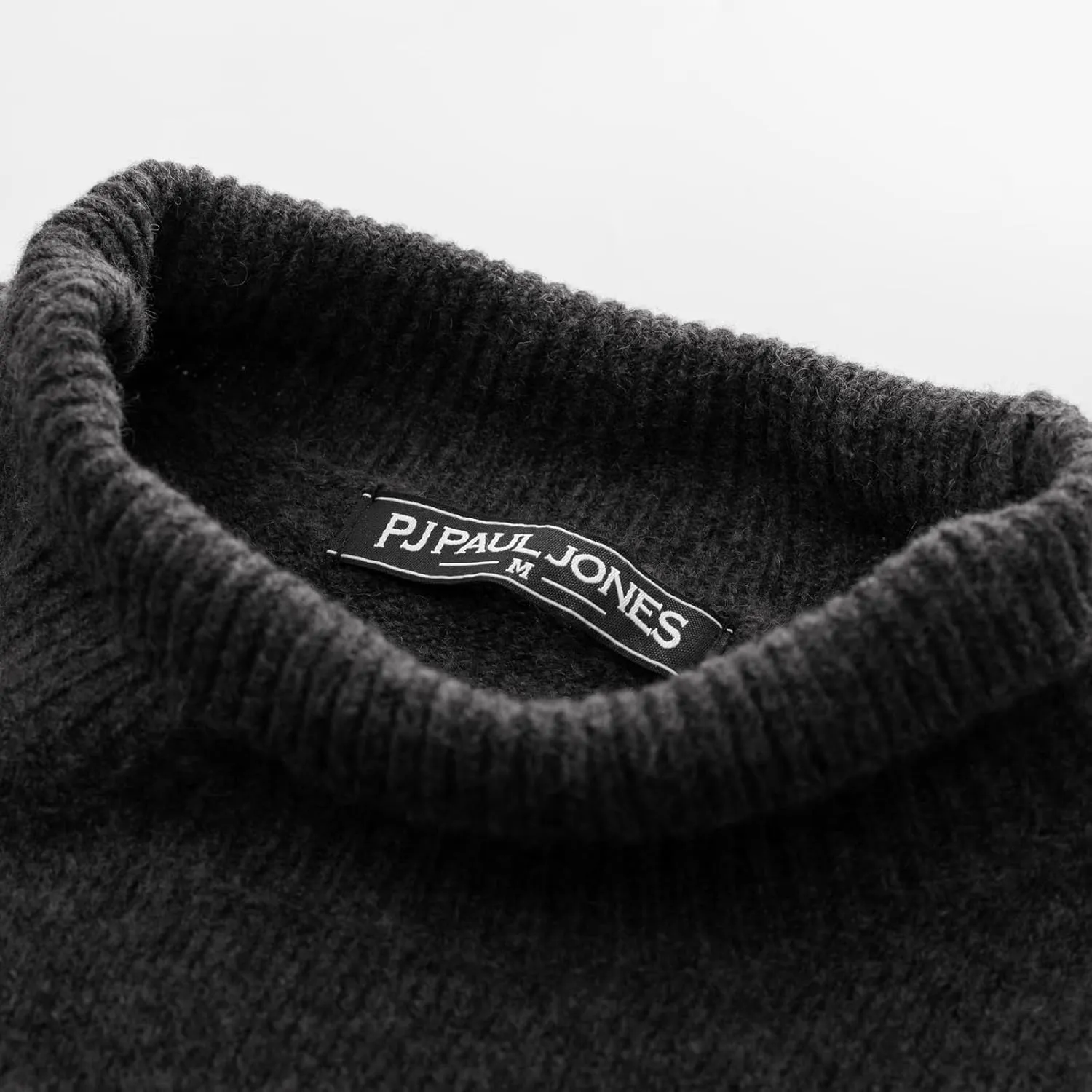 PJ PAUL JONES Men's Mock Turtleneck Sweater Long Sleeve Undershirts Wool Blend Pullover Sweaters