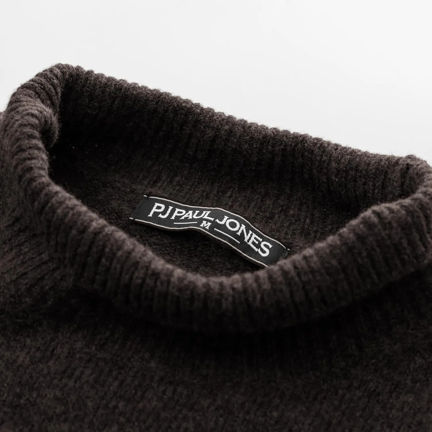 PJ PAUL JONES Men's Mock Turtleneck Sweater Long Sleeve Undershirts Wool Blend Pullover Sweaters