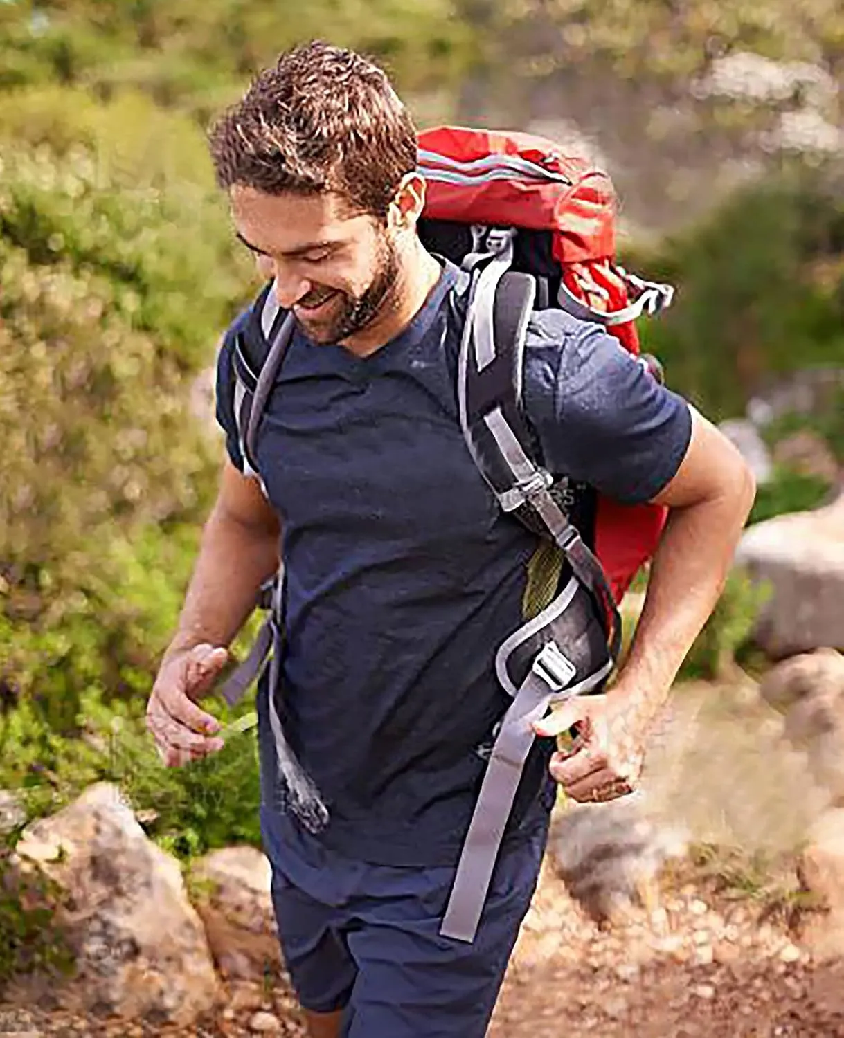 QUALFORT Men's Bamboo Visocse T Shirts
