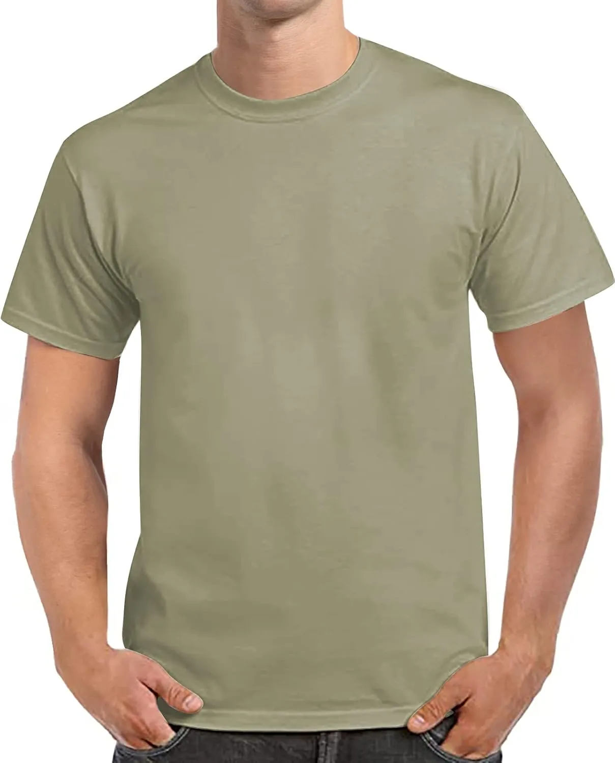 QUALFORT Men's Bamboo Visocse T Shirts
