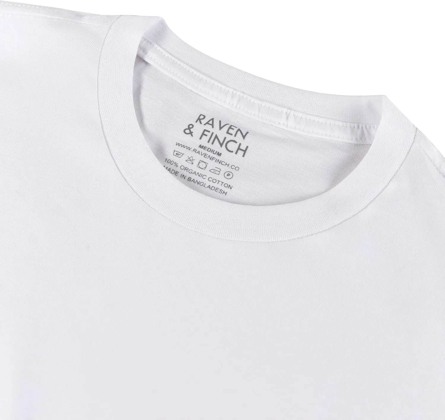 Raven & Finch Men's Crew Neck T-Shirts, Multipack