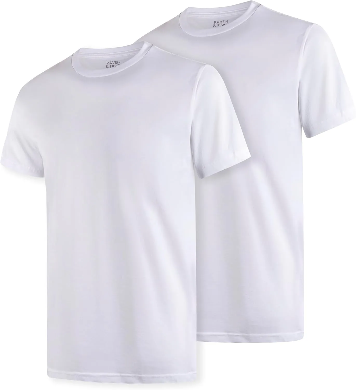 Raven & Finch Men's Crew Neck T-Shirts, Multipack