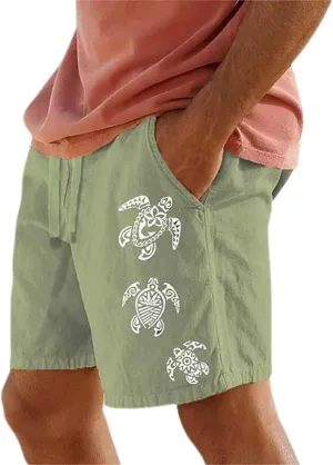 Shorts for Men Casual Summer Casual Shorts Solid and Men's pants Linen Shorts Men Men Workout Shorts with Zipper