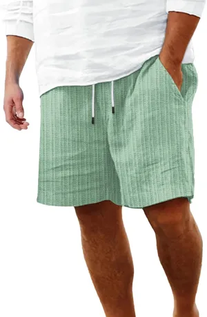 Shorts for Men Casual Summer Casual Shorts Solid and Men's pants Linen Shorts Men Men Workout Shorts with Zipper
