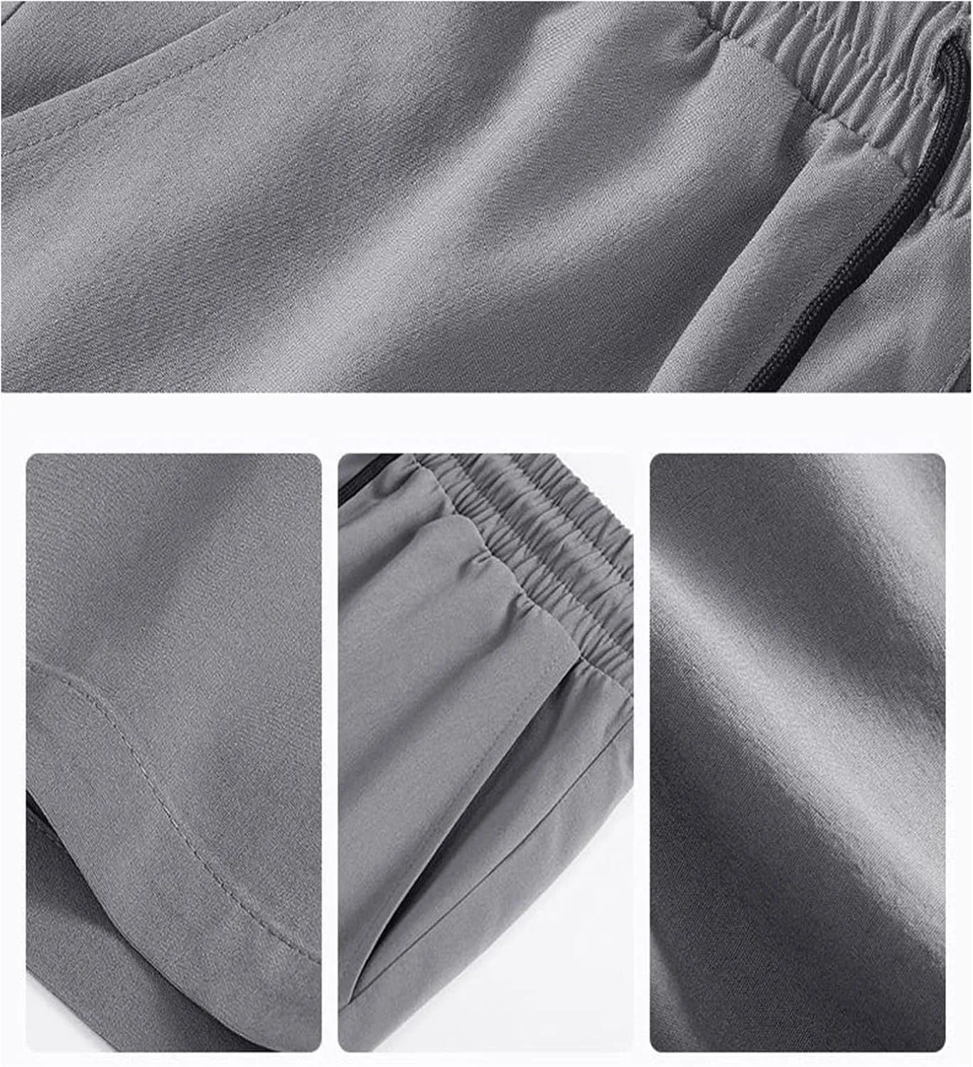 Summer Cooling Ice Silk Shorts Breathable Fitness Men's Sports Shorts Quick Dry Running Athletic Shorts