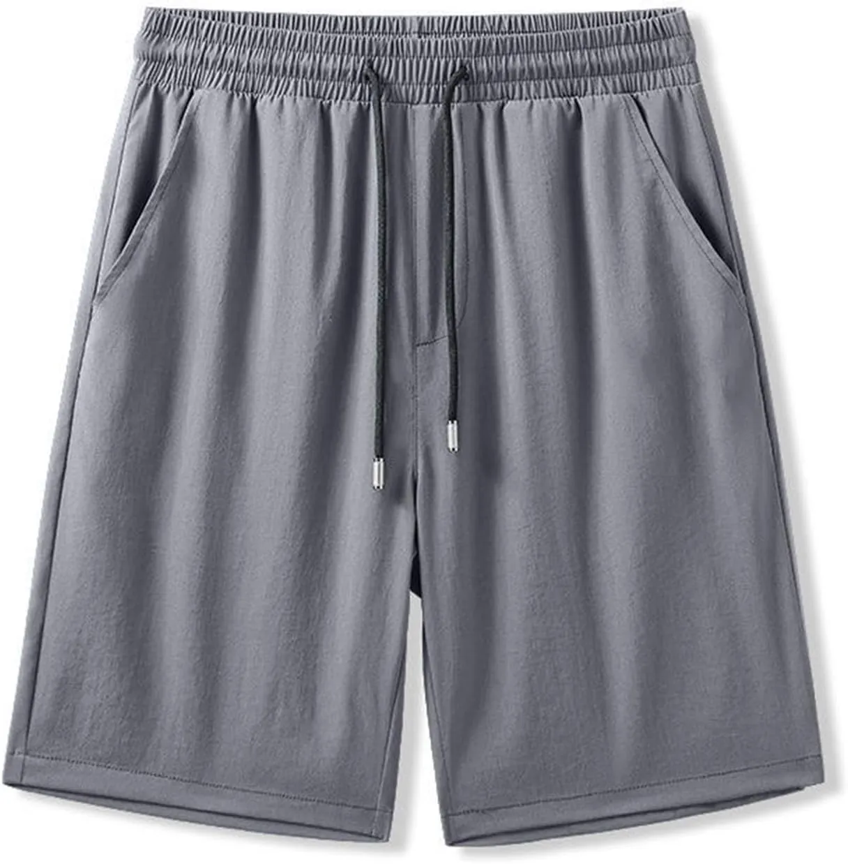 Summer Cooling Ice Silk Shorts Breathable Fitness Men's Sports Shorts Quick Dry Running Athletic Shorts