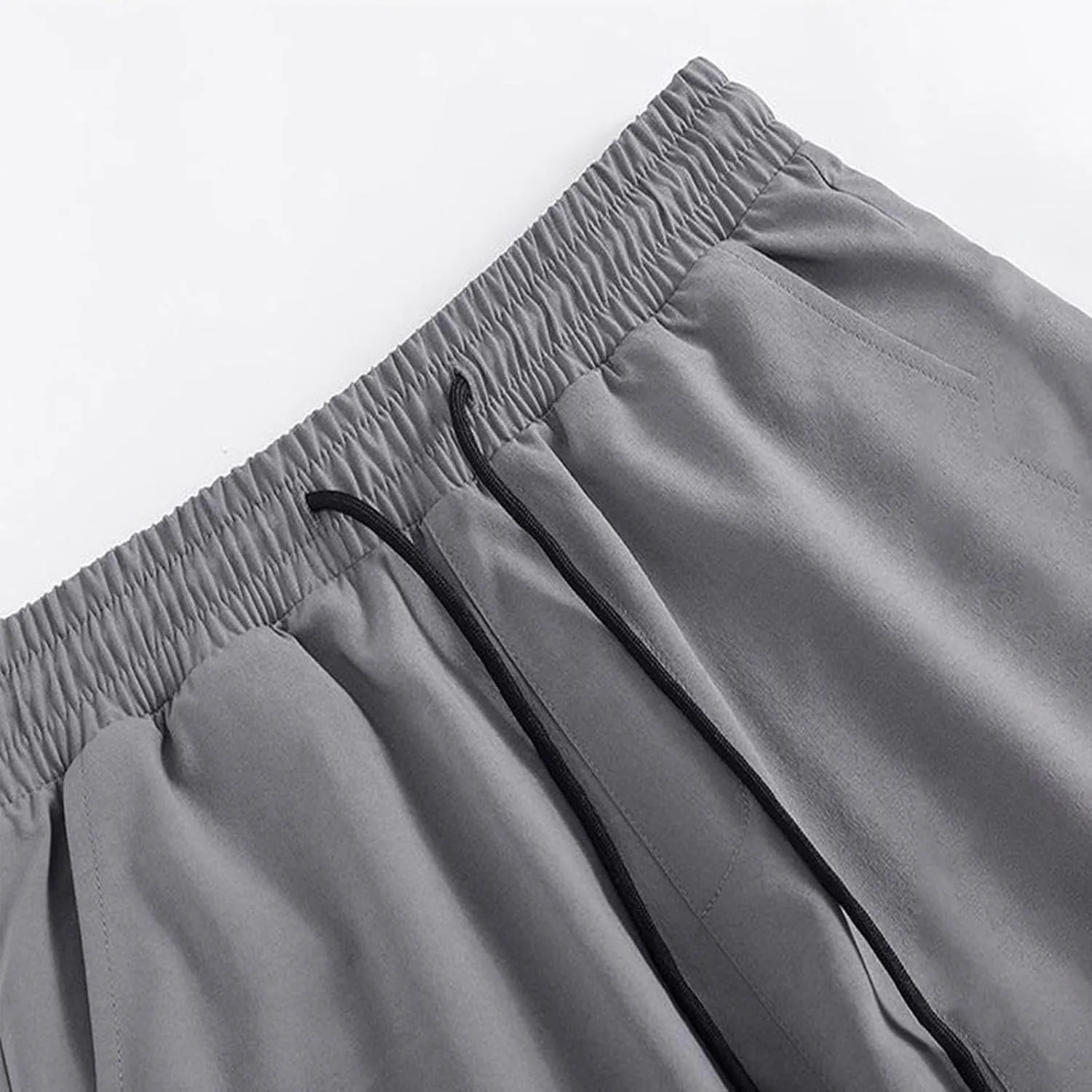 Summer Cooling Ice Silk Shorts Breathable Fitness Men's Sports Shorts Quick Dry Running Athletic Shorts