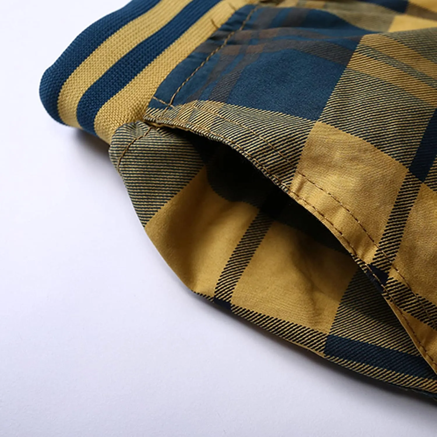 Summer Lounge Shorts for Mens Cotton Plaid Home Shorts Breathable Beach Shorts Plus Size Everyday Shorts