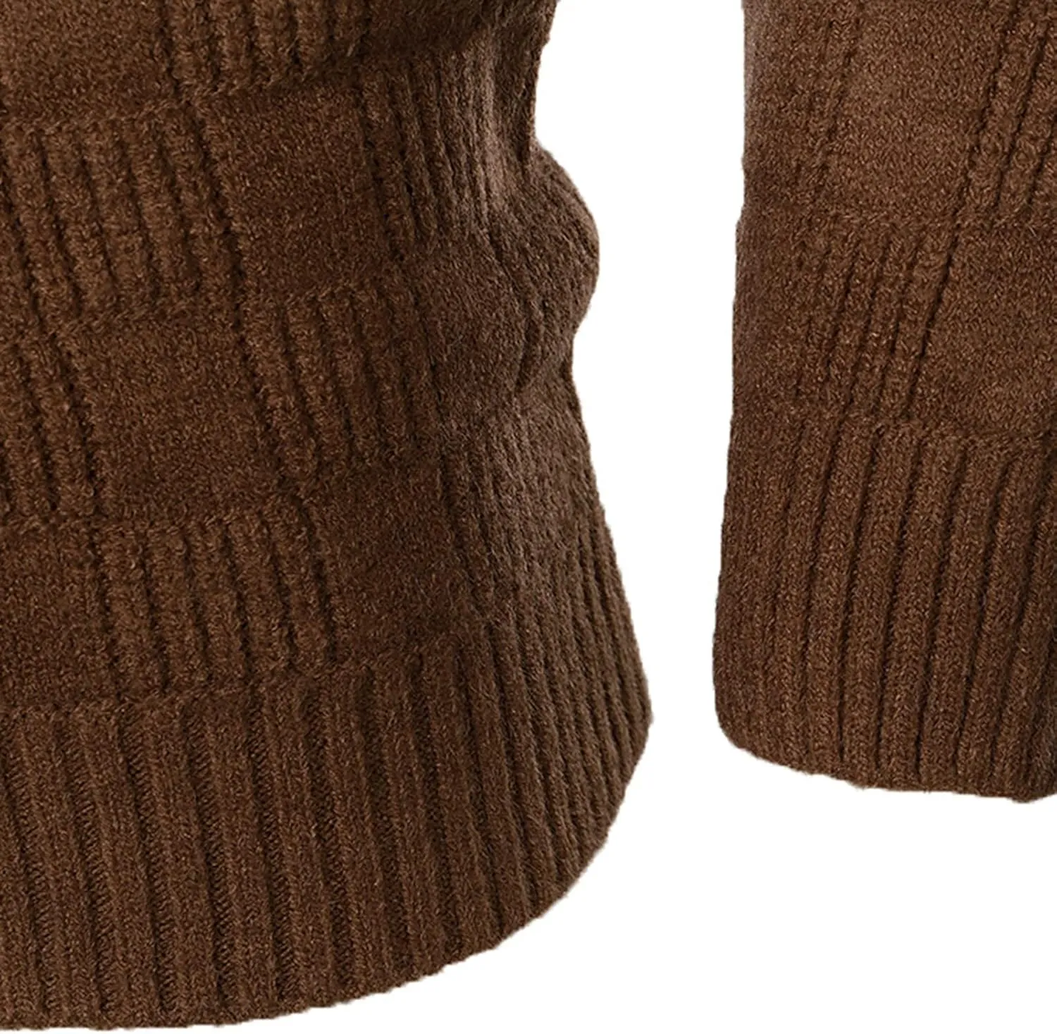 Sweaters for Men Men's Gradient Turtleneck Sweaters Long Sleeve Slim Fit Ribbed Knit Wool Thermal Pullover Sweater Top