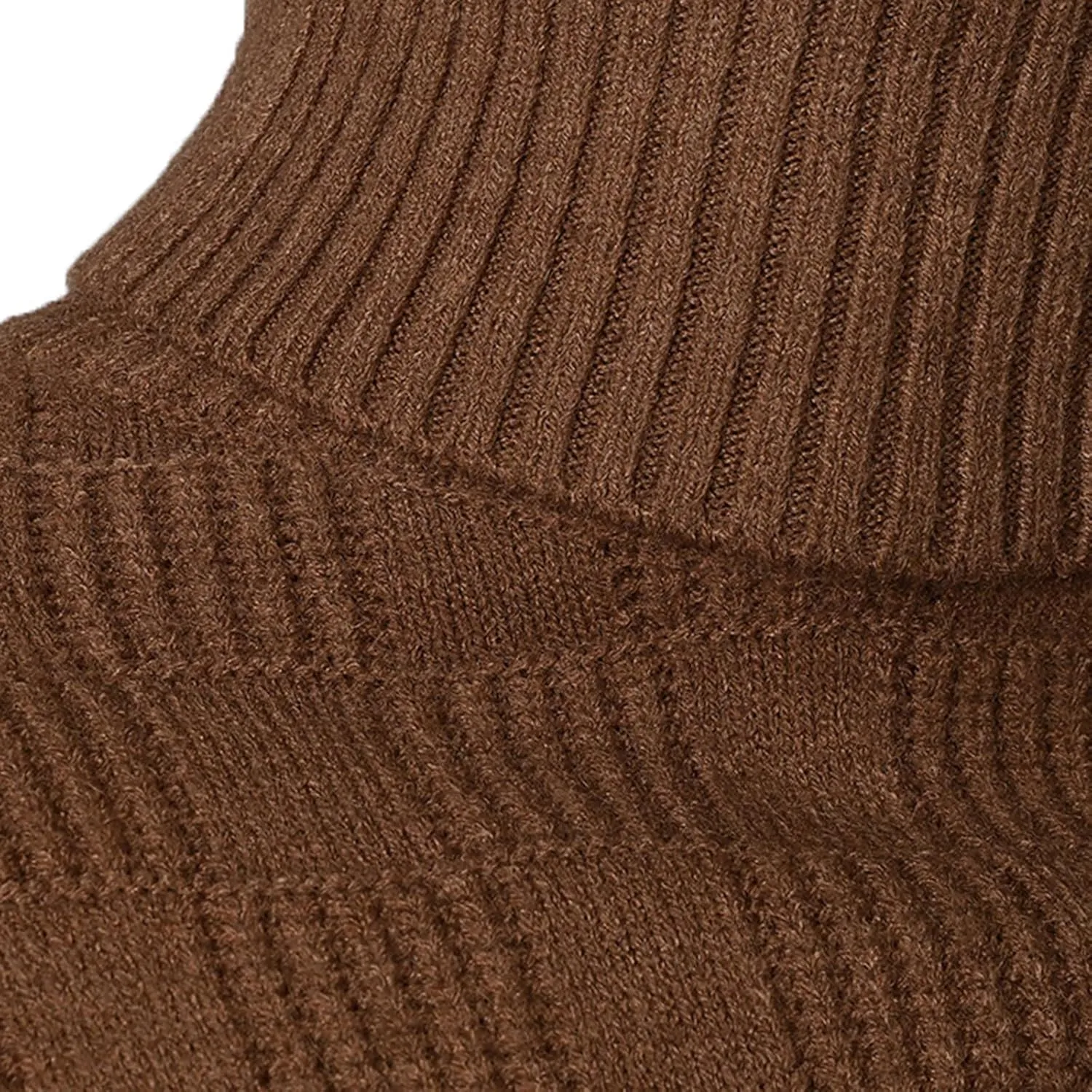 Sweaters for Men Men's Gradient Turtleneck Sweaters Long Sleeve Slim Fit Ribbed Knit Wool Thermal Pullover Sweater Top