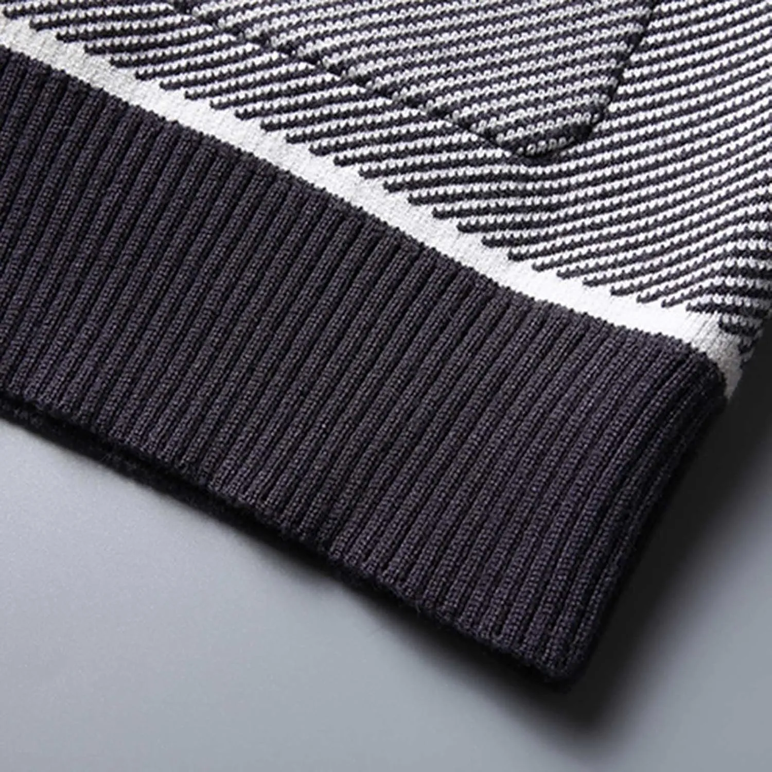 Sweaters for Men Men's Shawl Collar Button Down Cadigan Long Sleeve Sweaters with 2 Front Pockets