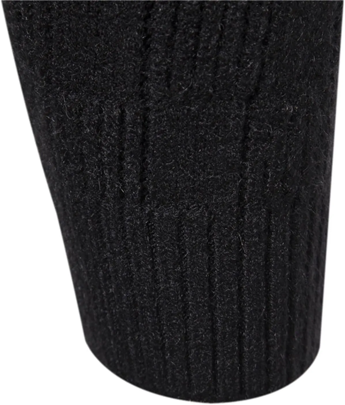 Sweaters for Men Men's Solid Turtleneck Sweaters Long Sleeve Slim Ribbed Knit Wool Thermal Pullover Sweater Cardigan