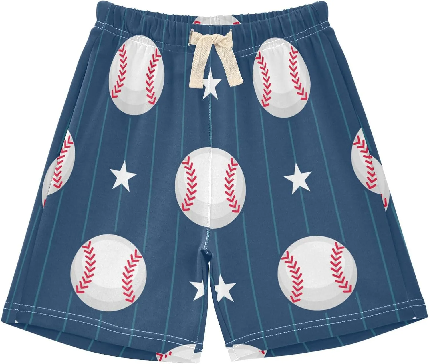 Toddler Baby Boy Shorts Sports Ball Baseball Star Jogger Shorts Summer Short Pants 2T