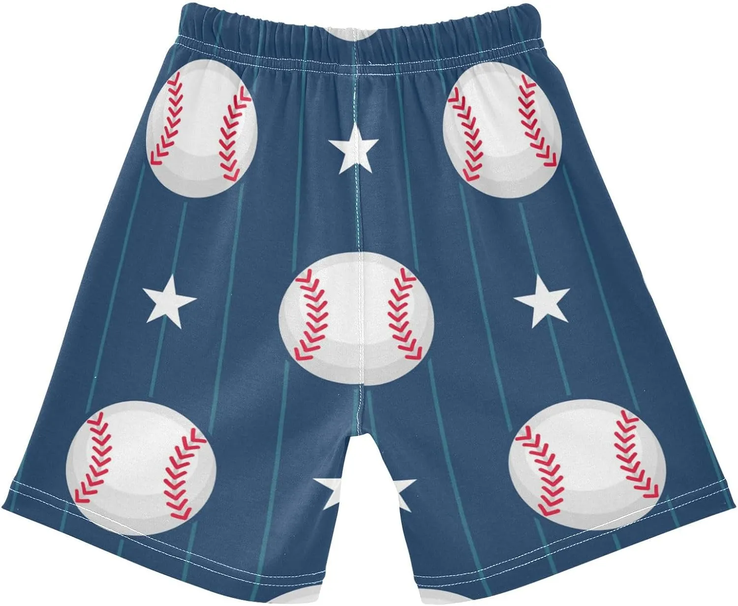 Toddler Baby Boy Shorts Sports Ball Baseball Star Jogger Shorts Summer Short Pants 2T