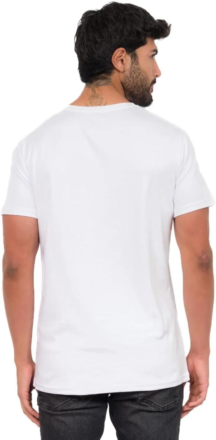 Ultra-Soft Pima Cotton Tshirt Men | Relaxed Fit Casual T Shirts for Man | Crew Neck & Short Sleeve | Premium T Shirts for Men