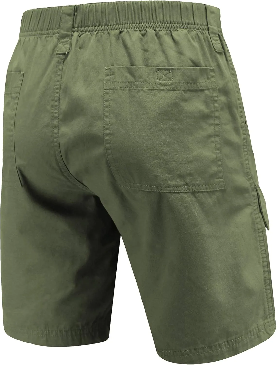 VAYAGER Sports Men's Cargo Shorts Cotton Lightweight Multi Pocket Casual Outdoor Hiking Shorts