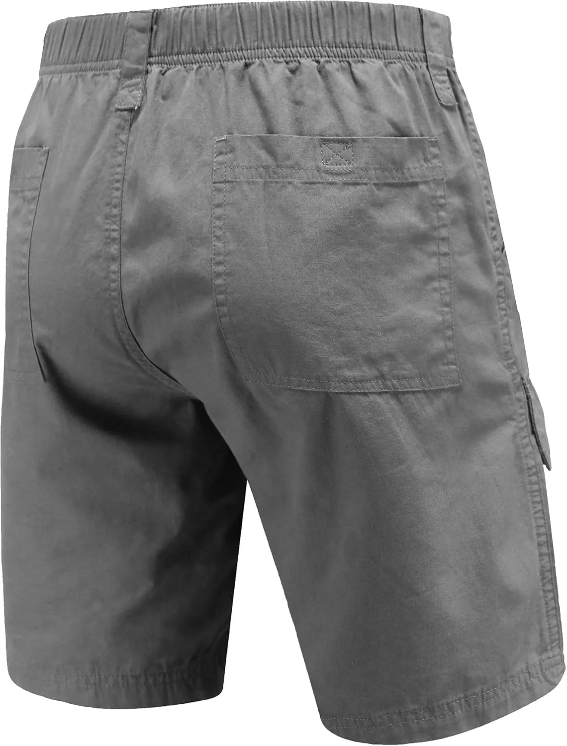 VAYAGER Sports Men's Cargo Shorts Cotton Lightweight Multi Pocket Casual Outdoor Hiking Shorts