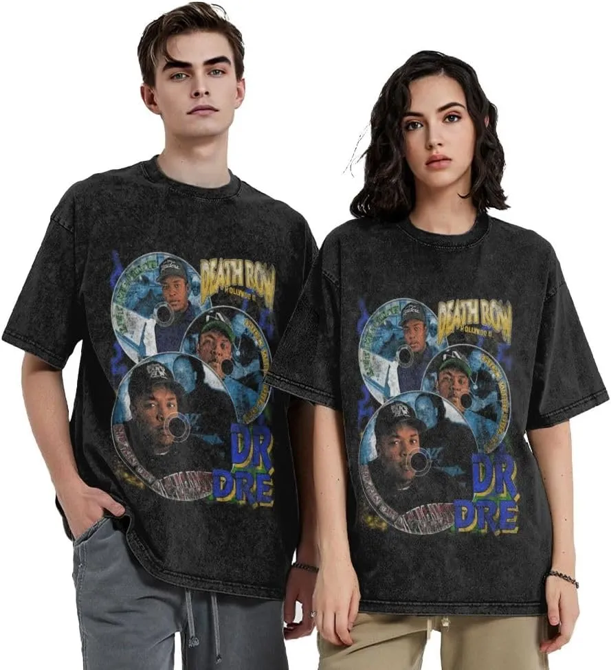 Vintage Oversized Man's T Shirt Round Neck Cotton T-Shirts Tee;Tee