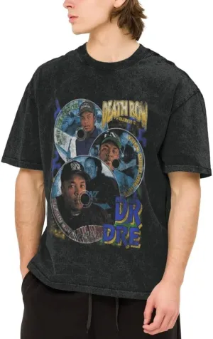 Vintage Oversized Man's T Shirt Round Neck Cotton T-Shirts Tee;Tee