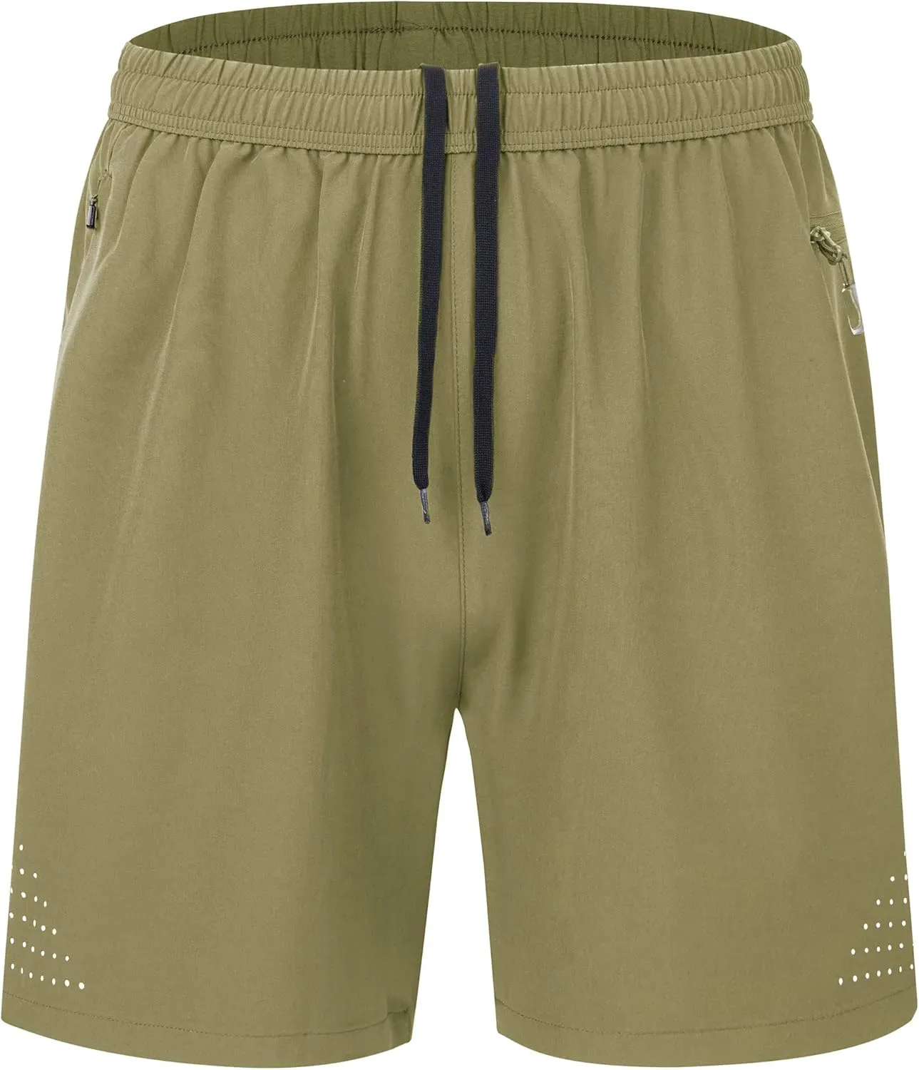 WENRONSTA Men's Athletic Workout Gym Shorts Quick Dry Lightweight Active Tennis Shorts 7" Running Sports Shorts