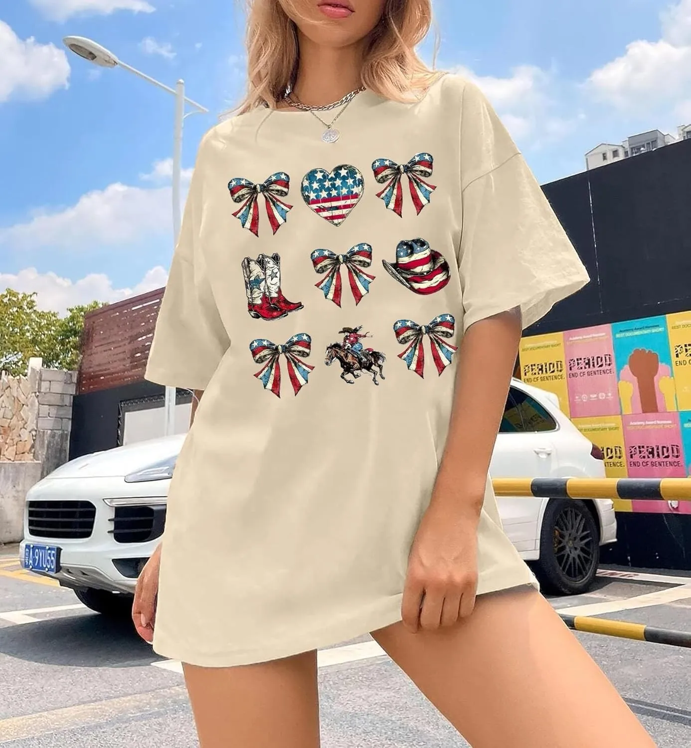 Wildflowers Oversized T-Shirt Women Oversized Floral T Shirts Flower Plant Shirts Summer Plant T-Shirt