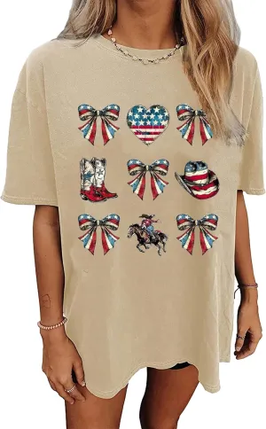 Wildflowers Oversized T-Shirt Women Oversized Floral T Shirts Flower Plant Shirts Summer Plant T-Shirt