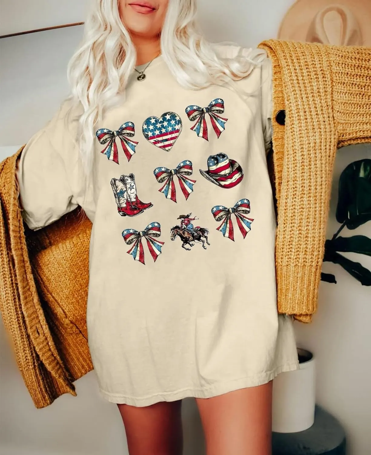 Wildflowers Oversized T-Shirt Women Oversized Floral T Shirts Flower Plant Shirts Summer Plant T-Shirt