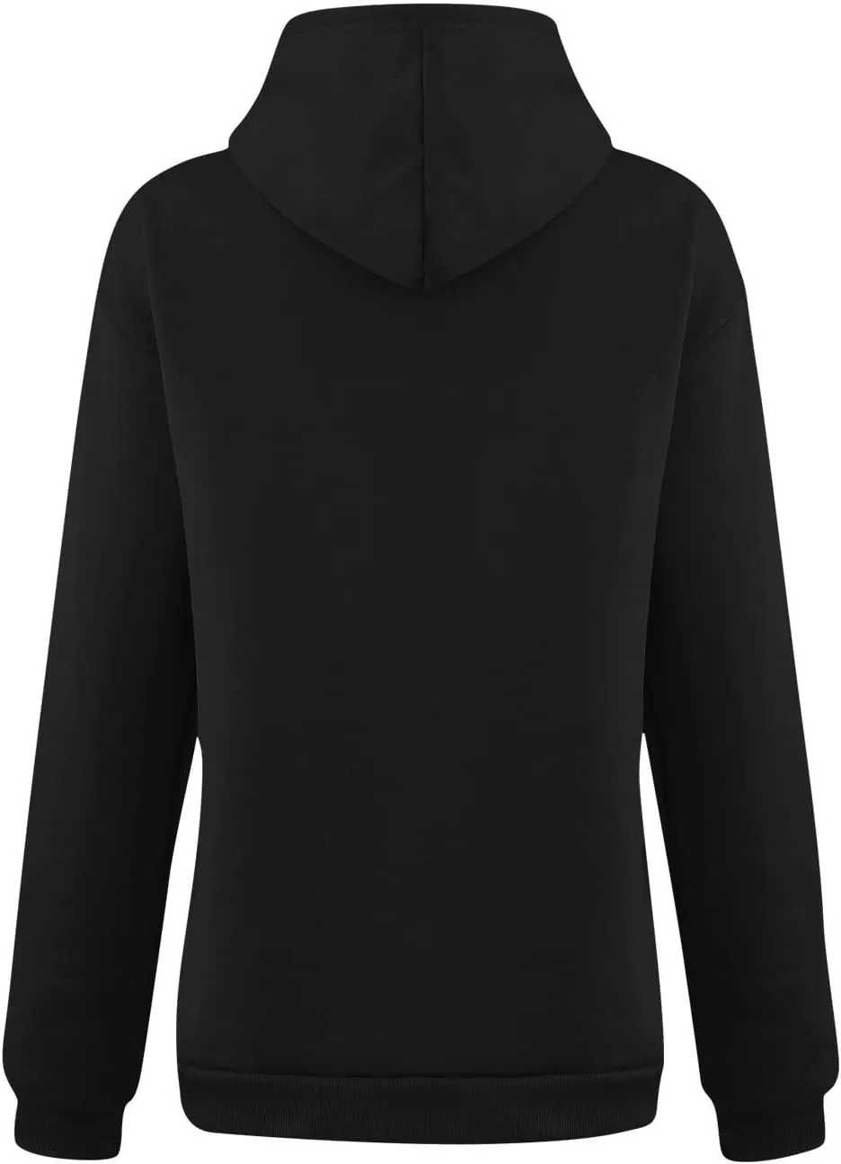 Womens Hoodies Fall Oversized Sweatshirt Preppy Fleece Pullover Solid Color Comfort Hoodie With Pockets