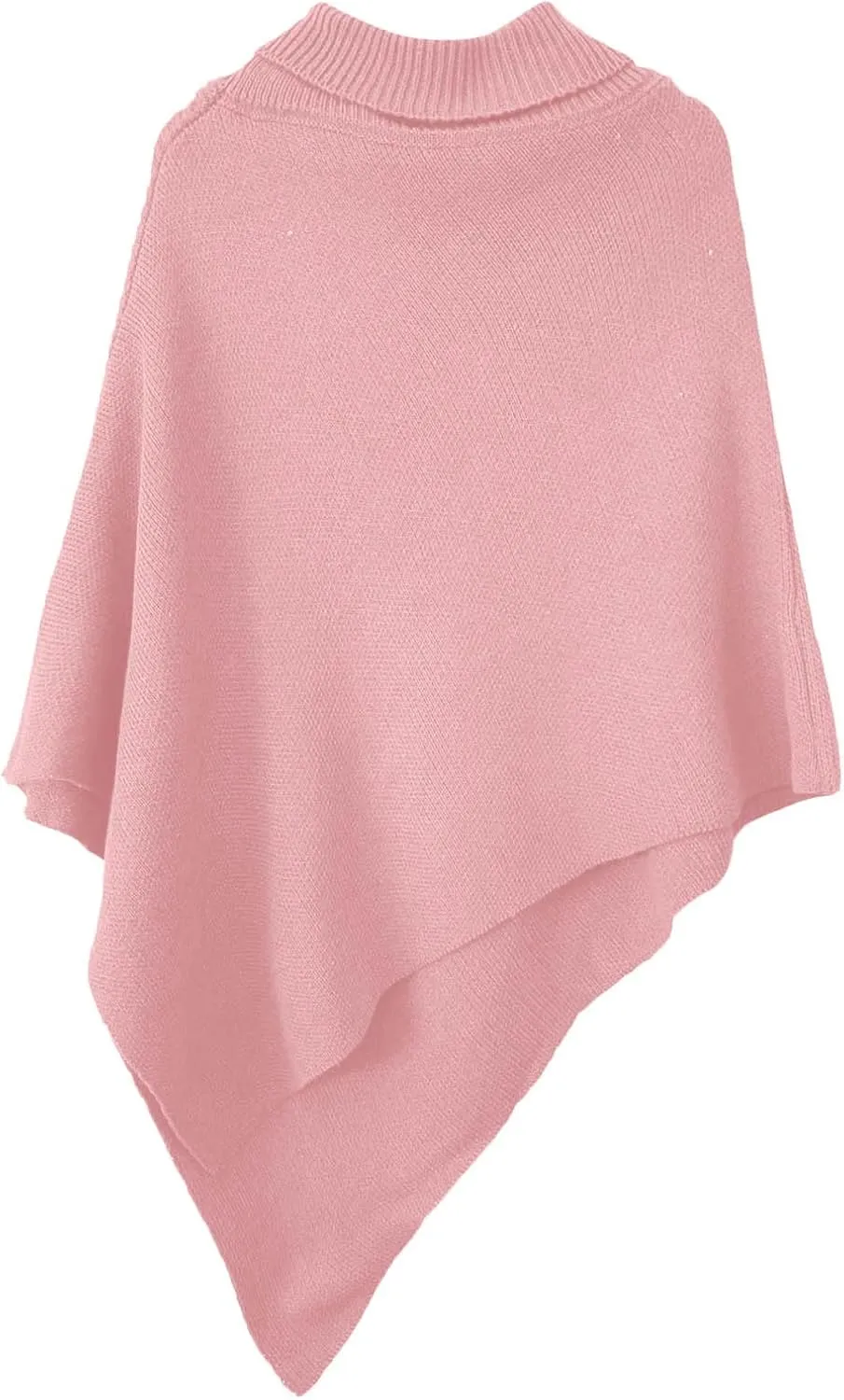 Womens Knit Sweater Oversized Turtleneck Sweater Drop Shoulder Crewneck Sweater Long Sleeve Sweaters Outerwear
