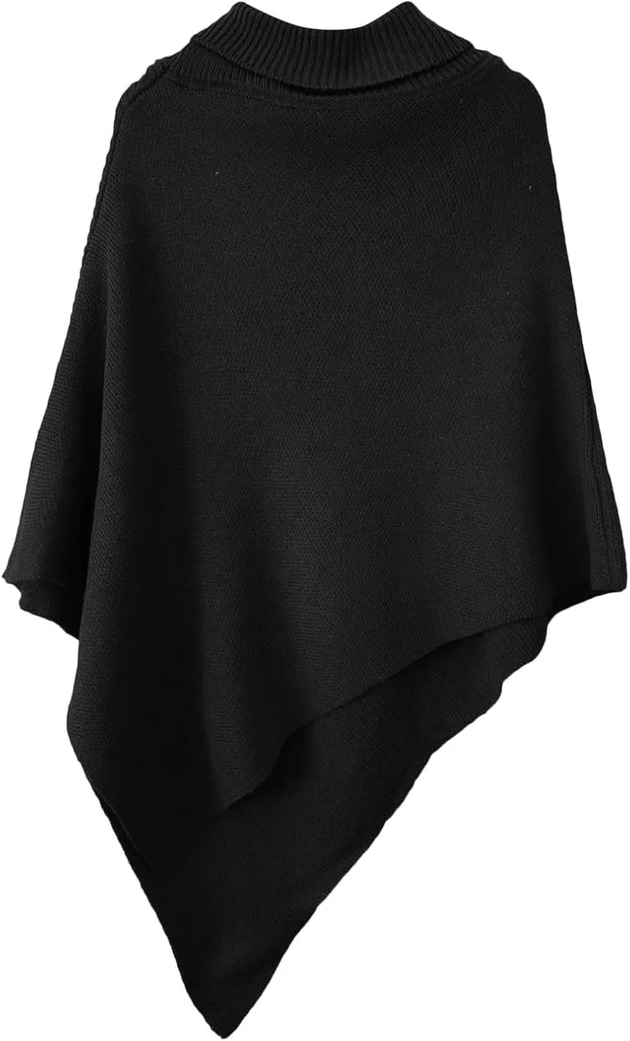 Womens Knit Sweater Oversized Turtleneck Sweater Drop Shoulder Crewneck Sweater Long Sleeve Sweaters Outerwear
