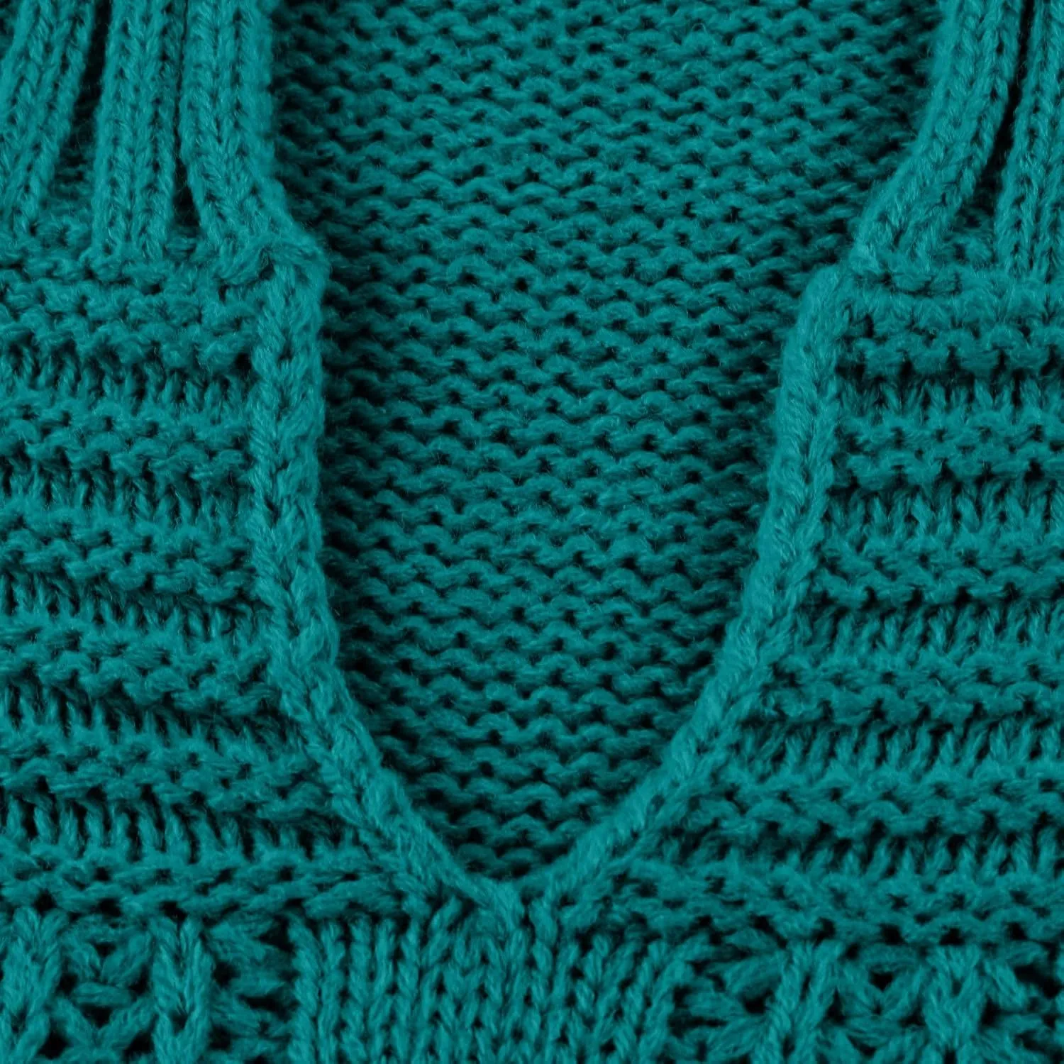 Women's Oversized Off Shoulder Cable Knit V Neck Long Sleeve Sweaters Pullover Loose Fitting Jumper Tops Plus Size