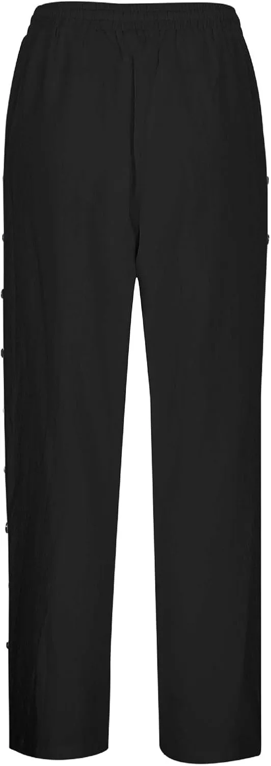 Women's Pants, Linen Casual Pants Straight Leg Trendy Peasant Plaid Cotton Stretchy