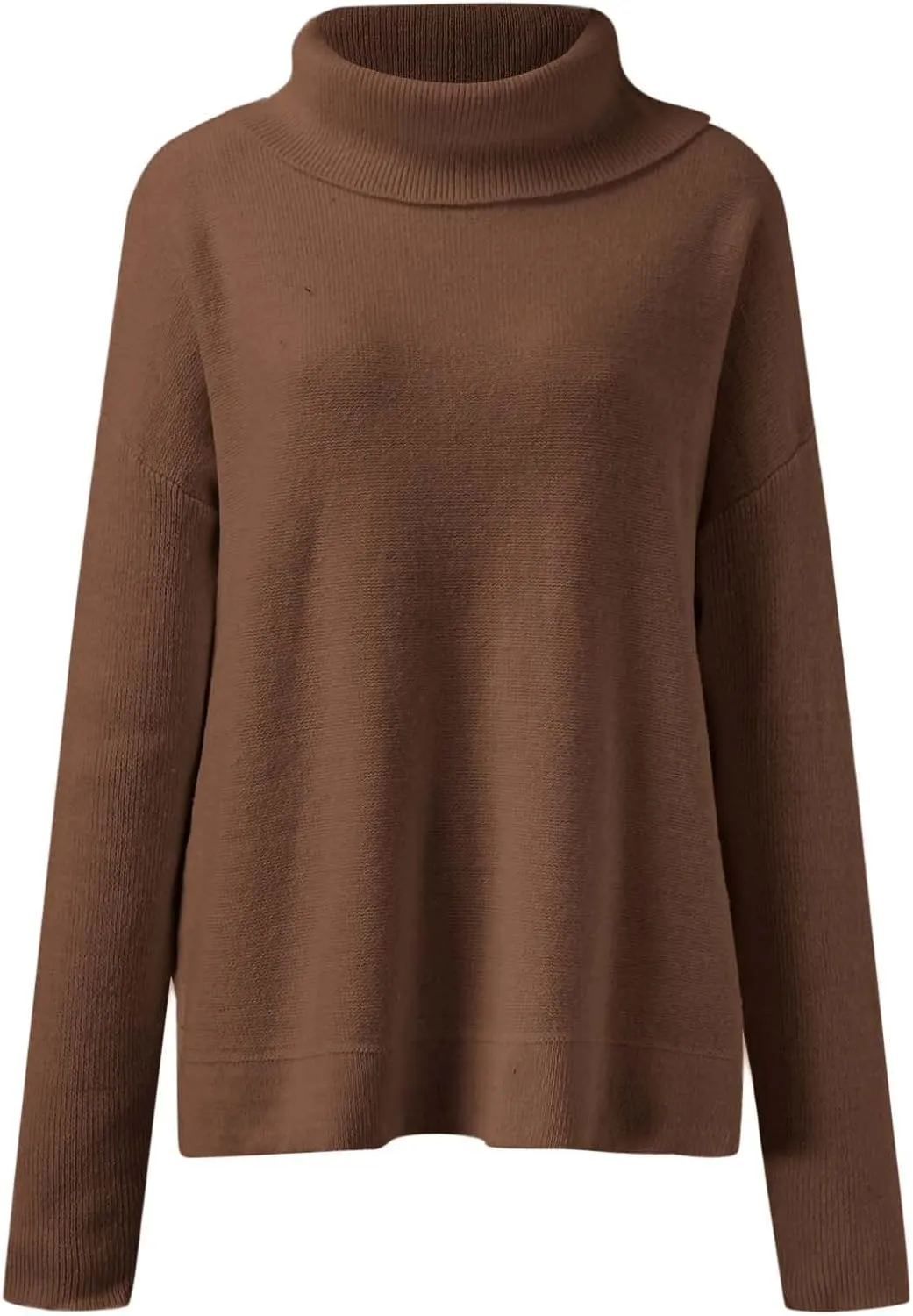 Womens Sleeve Loose Shoulder The Casual Off Pullover Long Knitted Sweater Women's Blouse Pullover Sweater Jacket