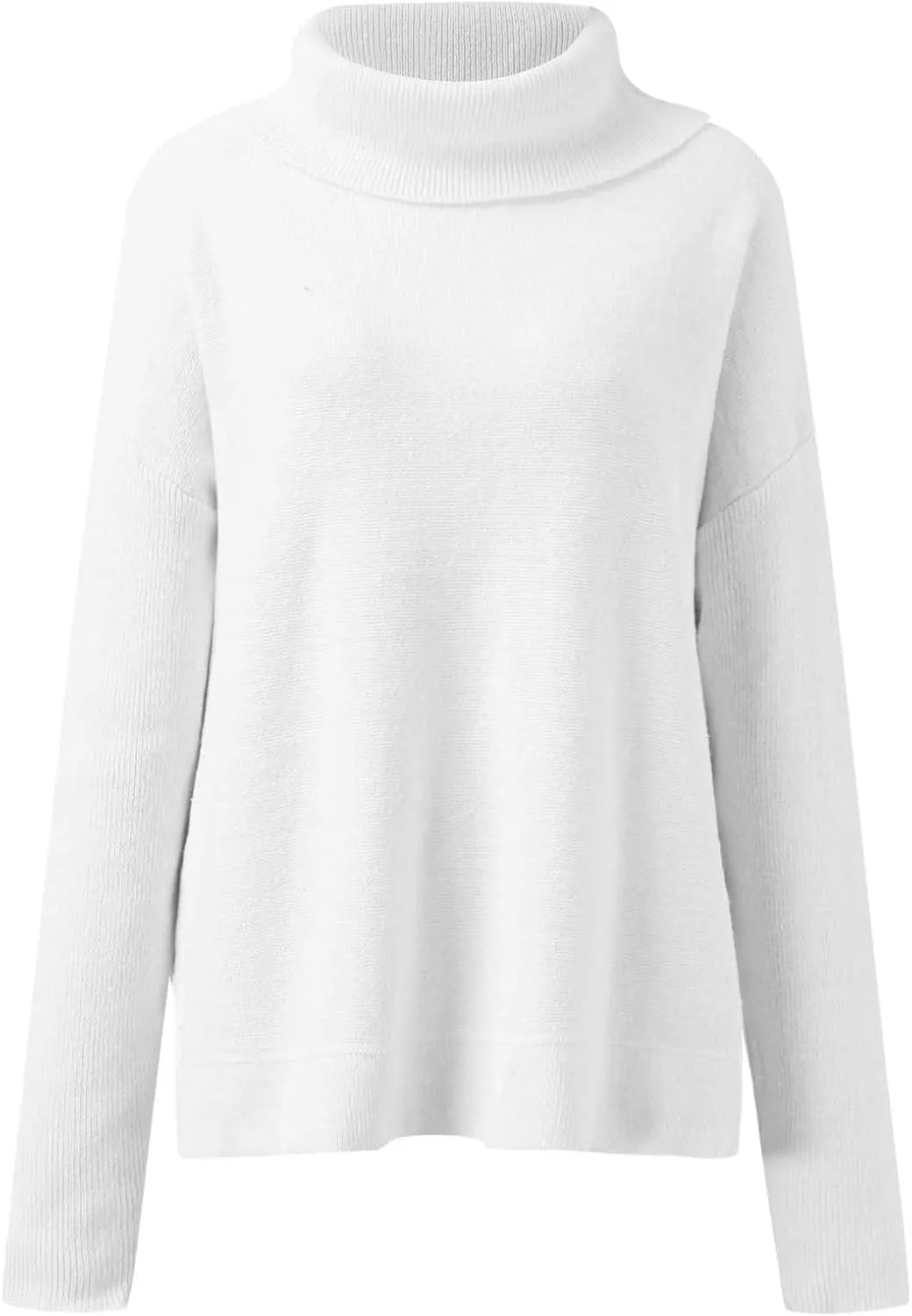 Womens Sleeve Loose Shoulder The Casual Off Pullover Long Knitted Sweater Women's Blouse Pullover Sweater Jacket