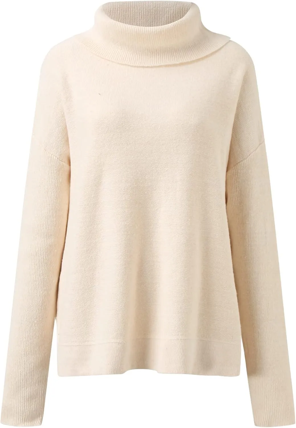 Womens Sleeve Loose Shoulder The Casual Off Pullover Long Knitted Sweater Women's Blouse Pullover Sweater Jacket