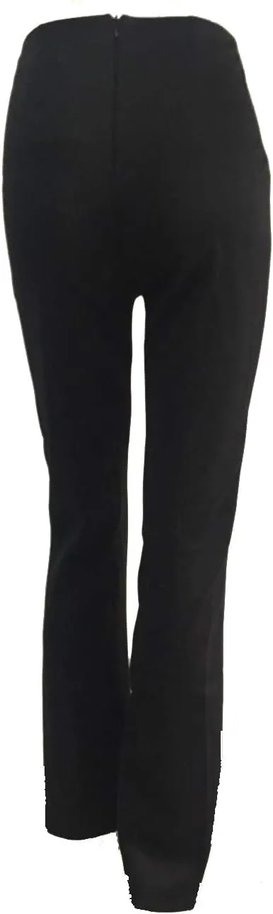 Women's Stretchy High Waisted Wide Leg Button-Down Pants Sailor Bell Flare Pants