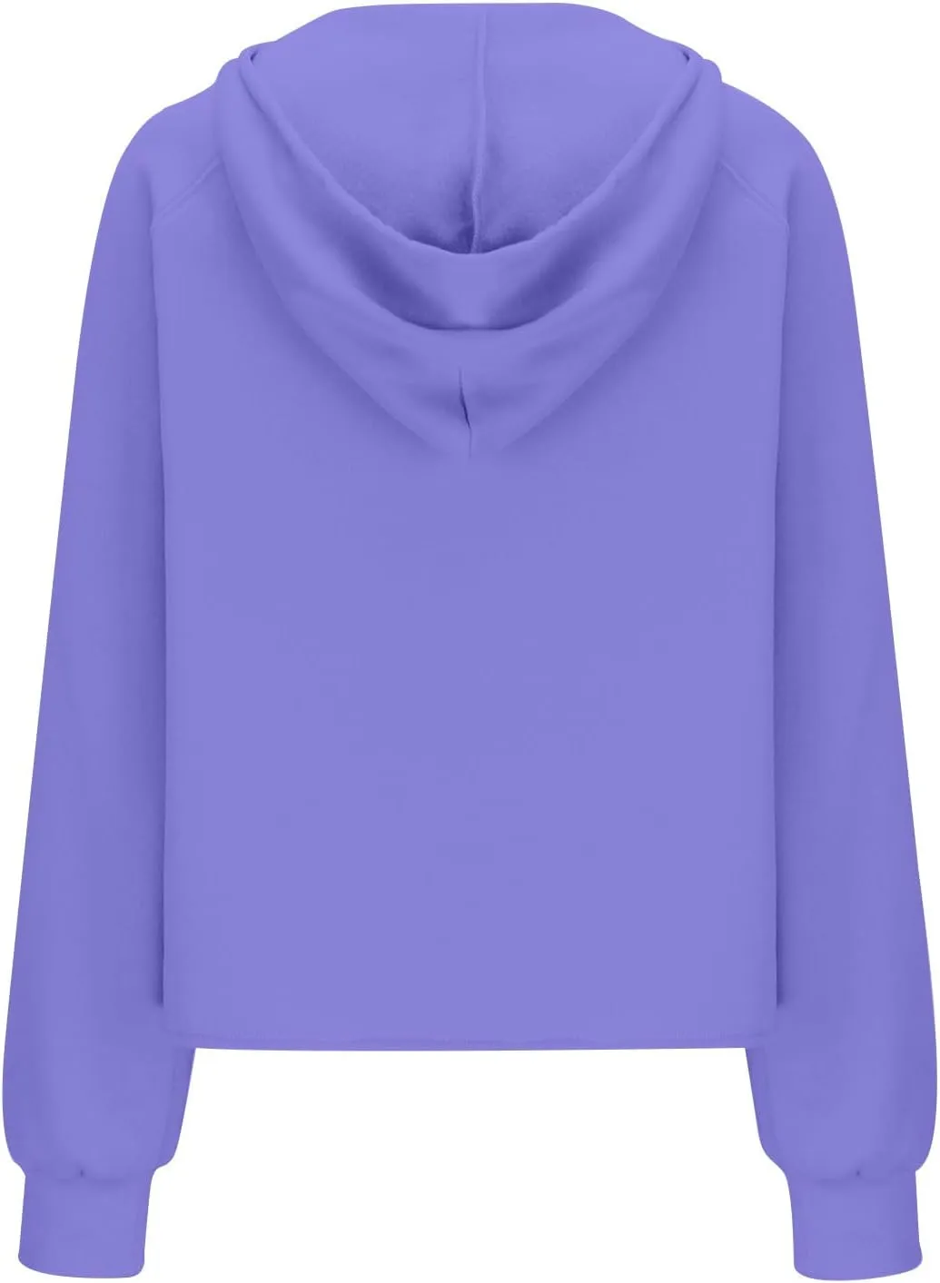 Womens Sweatshirt Half Zip Cropped Hoodie Pullover Fleece Quarter Zipper Sweatshirts 2025 Fashion Clothes Thumb Hole