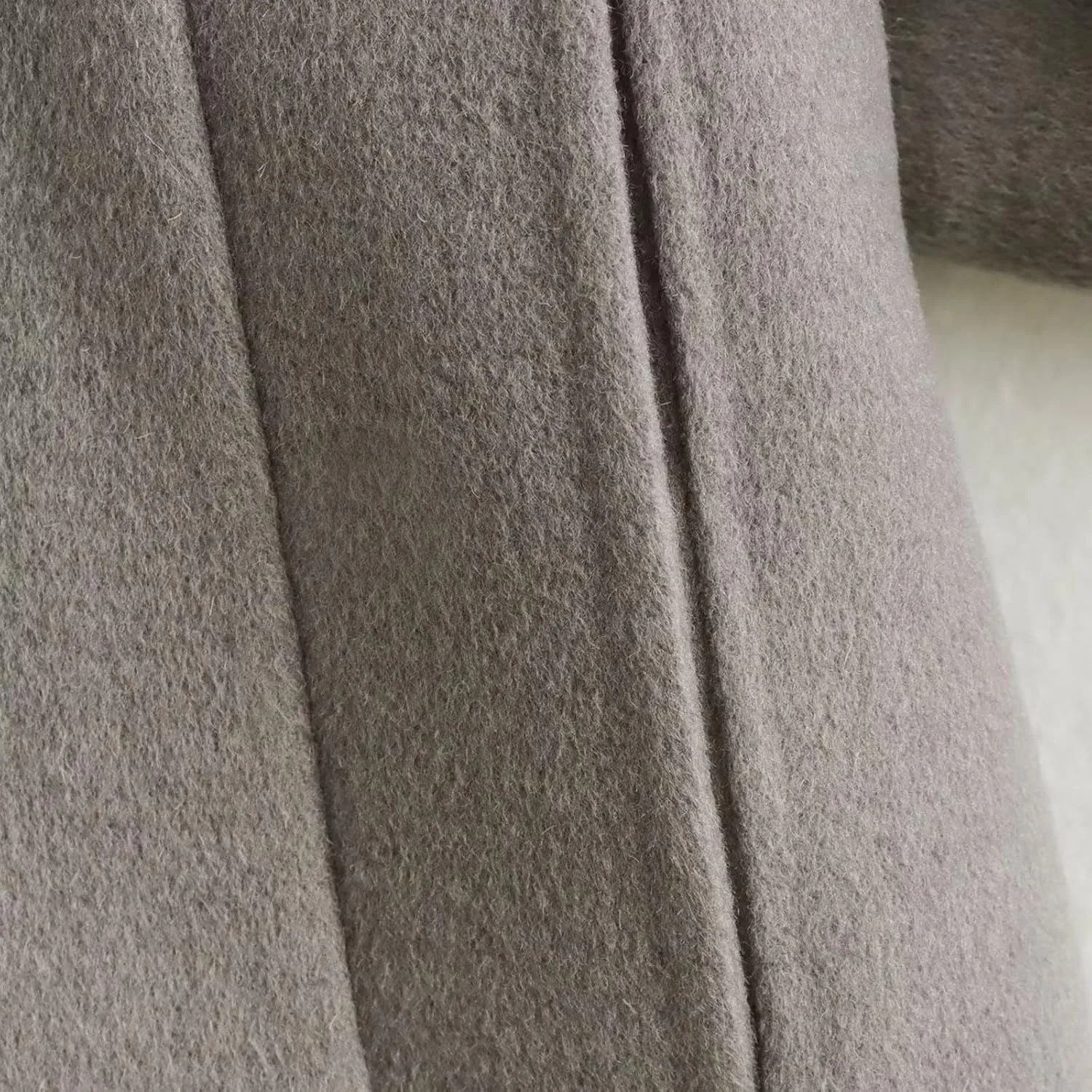 Womens Wool Blend Coat Single Breasted Trench Jackets Winter Casual Oversized V-Neck Overcoat Fashion Outerwear