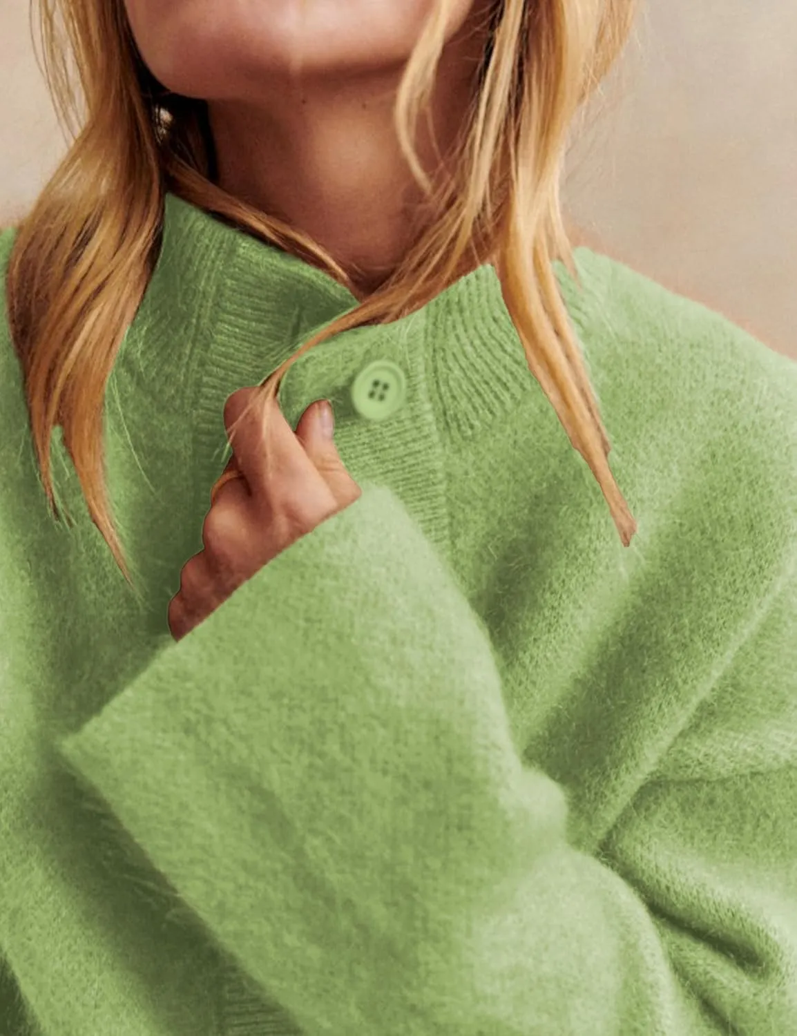 Womens Wool Blend Knit Cardigan Sweaters Long Sleeve Button Down Trendy Sweater Jackets Outwear