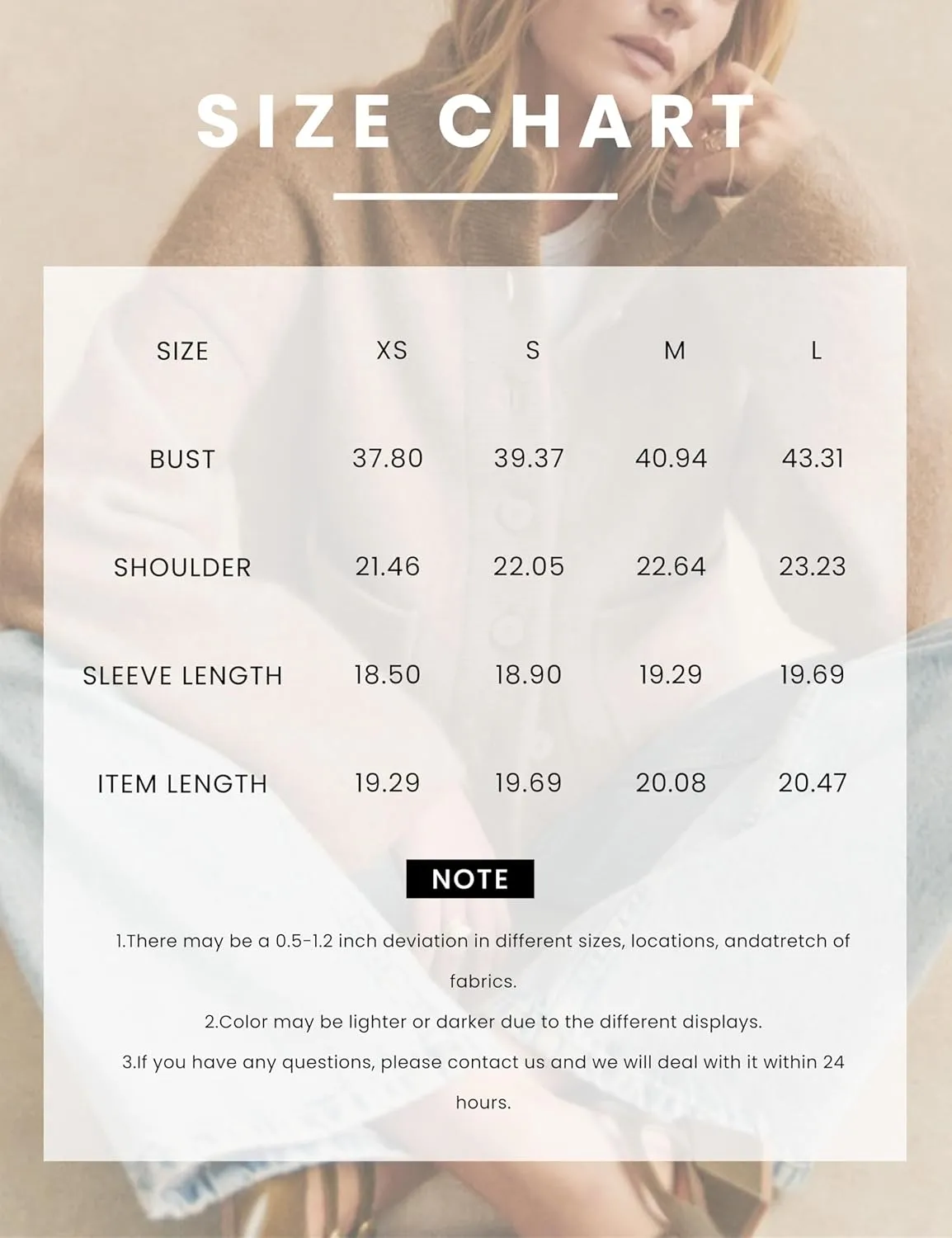 Womens Wool Blend Knit Cardigan Sweaters Long Sleeve Button Down Trendy Sweater Jackets Outwear