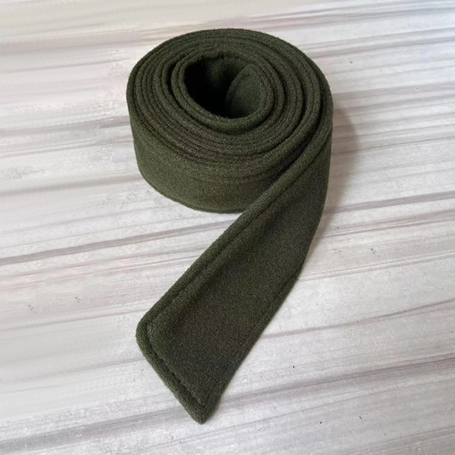Women's Wool Blend Overcoat Waist Belt for Trench Coat with Bowknot Design