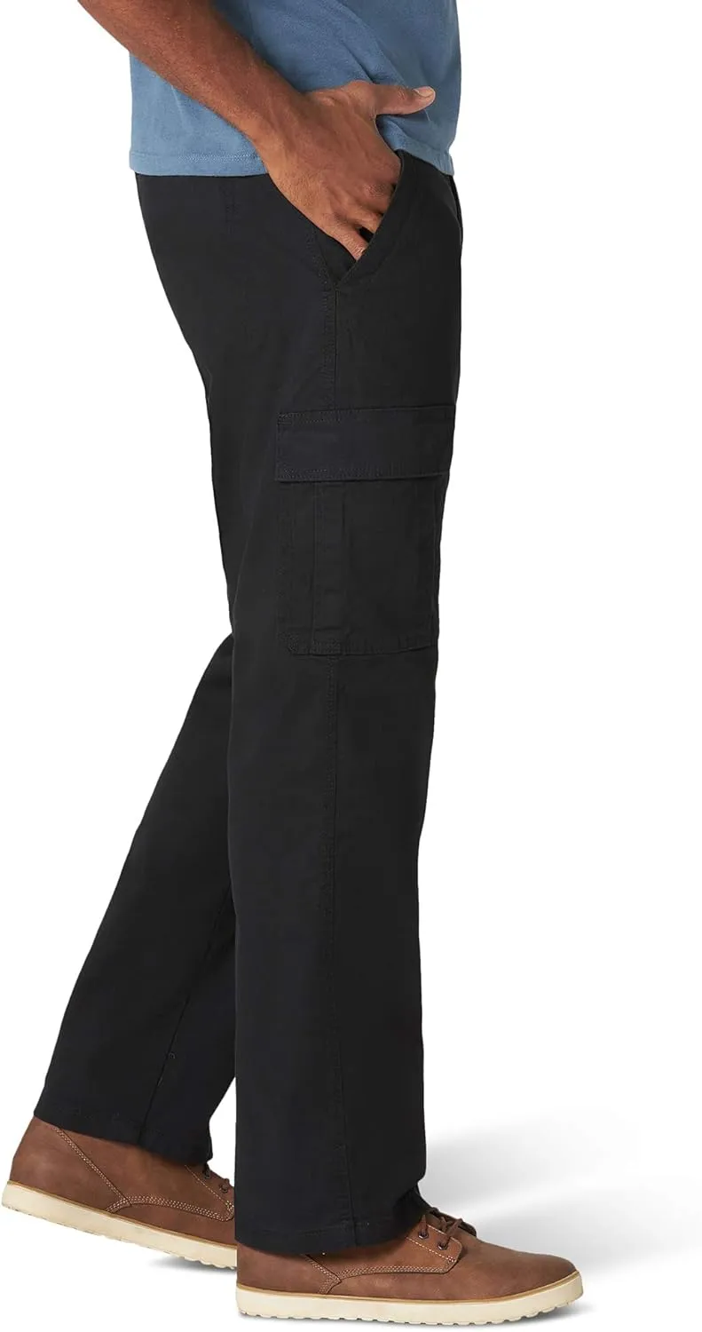 Wrangler Authentics Men's Relaxed Fit Stretch Cargo Pant