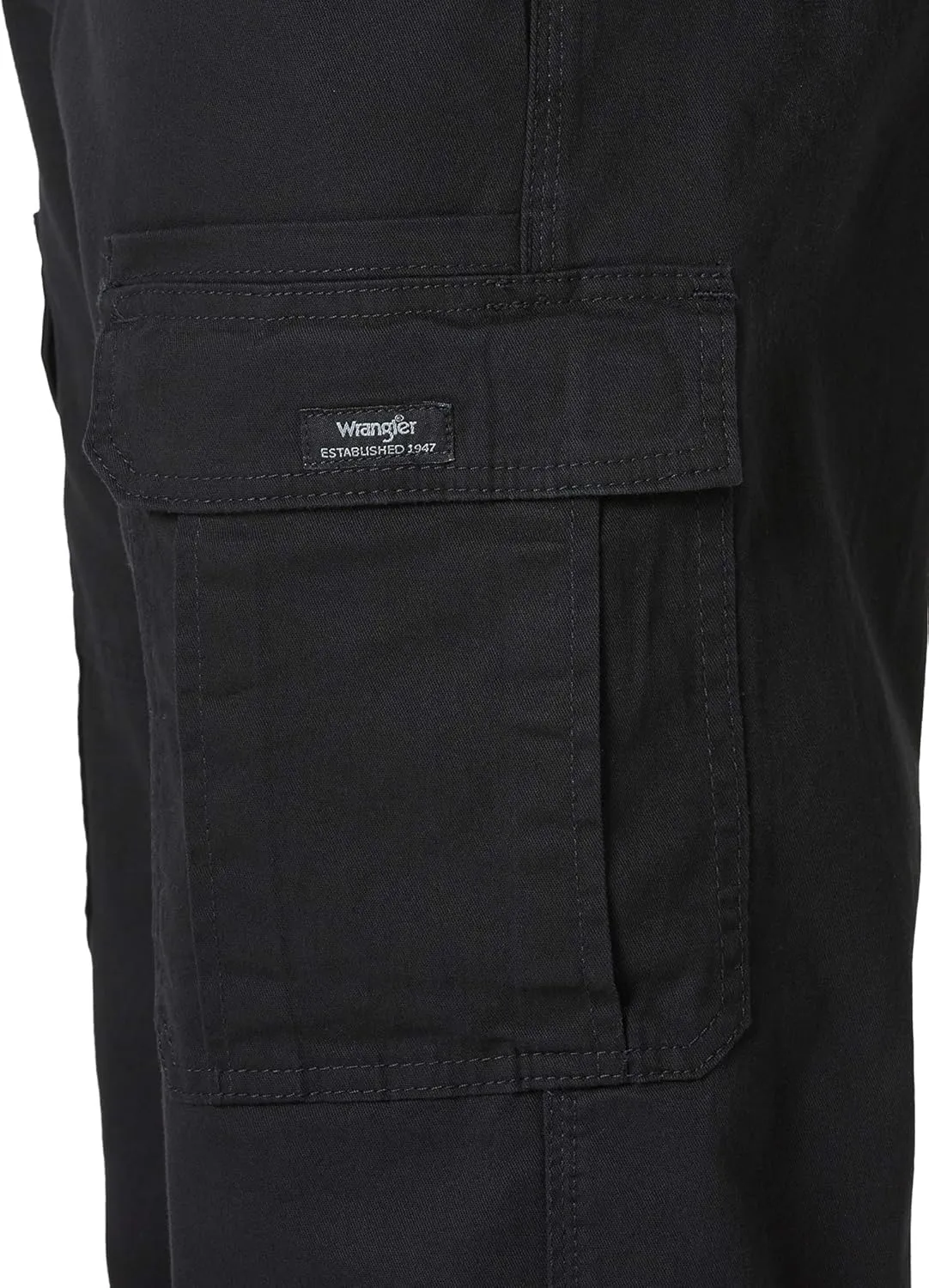 Wrangler Authentics Men's Relaxed Fit Stretch Cargo Pant