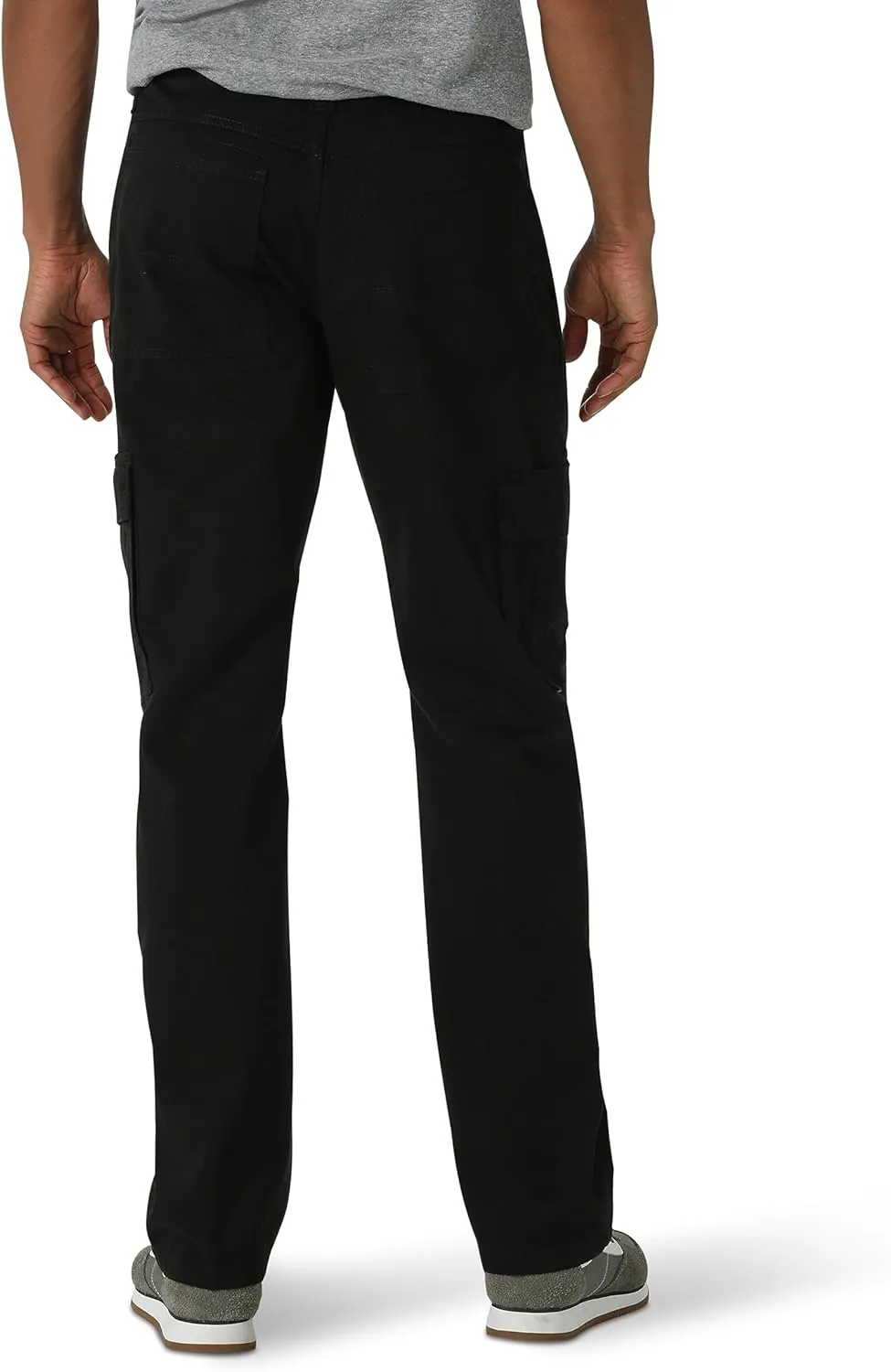 Wrangler Authentics Men's Twill Relaxed Fit Cargo Pant (Logan)